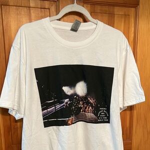 NWOT Phoenix Morgan Wallen One Night At A Time World Tour T Shirt Two Sided